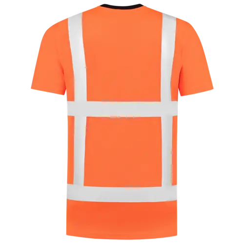 Birdseye T-shirt Fluor Orange-3