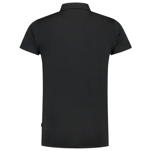CoolDry Bamboo Fitted Polo Black-3
