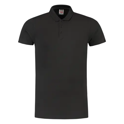 CoolDry Bamboo Fitted Polo Dark Grey-2