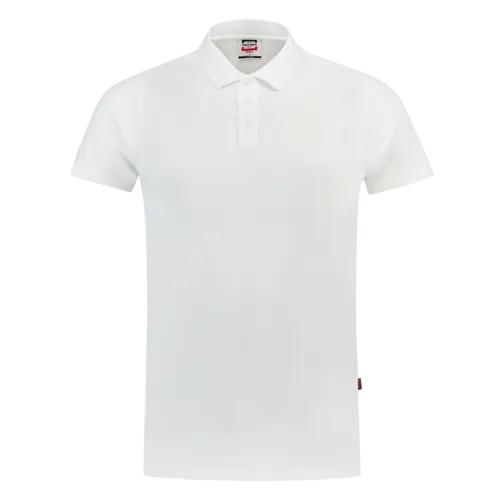 CoolDry Bamboo Fitted Polo White-3