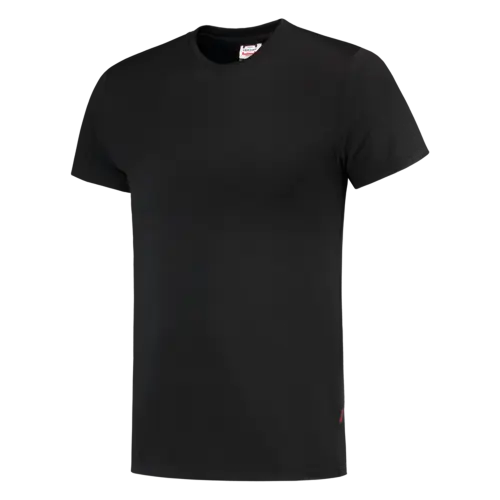 Fitted Cooldry Bamboo T-shirt-Black
