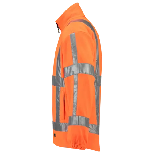 Fleece Jacket Fluor Orange-3