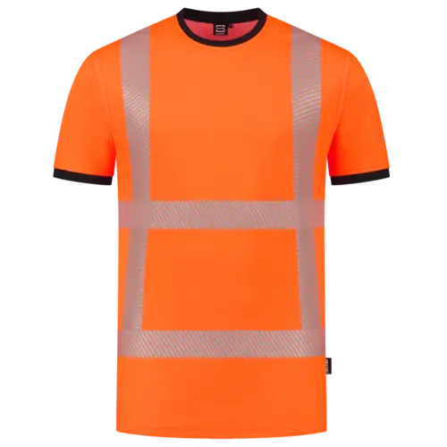 T-shirt Revisible Fluor Orange-4