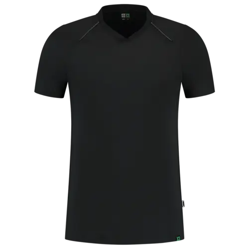 V-Neck T-shirt Black-2