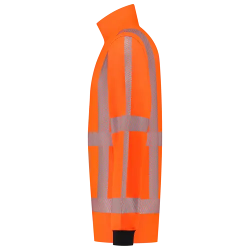 Zip Sweater Revisible Fluor Orange-3
