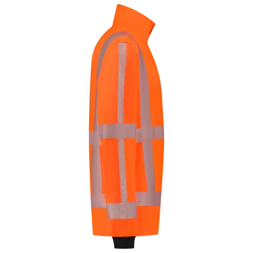 Zip Sweater Revisible Fluor Orange-4