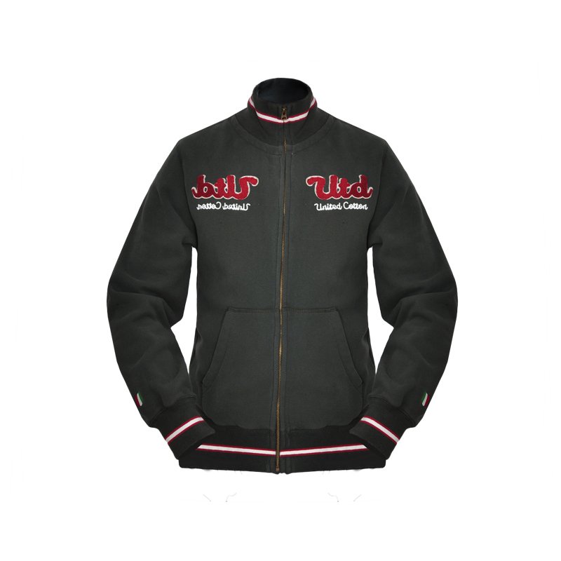 Sweat Fabric Zipper Jacket